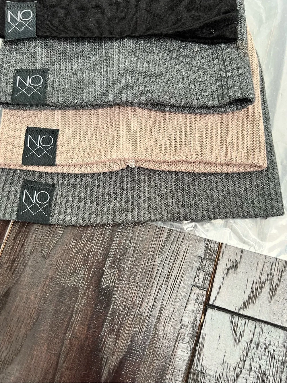 Children’s Noxx Beanie Slouchy Beanie Hat Jersey Knit Bundle Baby Lot Neutral